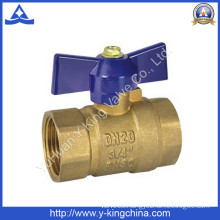 Copper Ball Valve with Butterfly Handle (YD-1027)